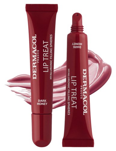 Dermacol - Lip Treat - Moisturizing lip gloss - 10 ml - 10 Dark Honey