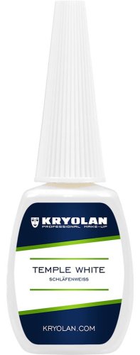 KRYOLAN - TEMPLE WHITE - Posiwiacz sceniczny do włosów - ART. 1501 - 12 ml   