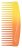 KillyS - Colorfull Comb for Masks and Conditioners - Sunny