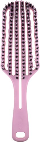 KillyS - Boar Bristle Brush - Szczotka do włosów z włosiem dzika i szpilkami - Różowa