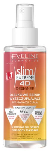Eveline Cosmetics - Slim Extreme 4D - Slimming Oil Serum - Olejkowe serum wyszczuplające do masażu ciała - 150 ml