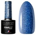 CLARESA - SOAK OFF UV/LED - GLOWING - GALAXY - Lakier hybrydowy do paznokci - 5 g - Galaxy Blue - Galaxy Blue