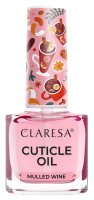 CLARESA - CUTICLE OIL - Oliwka do skórek i paznokci - MULLED WINE - 5 ml 