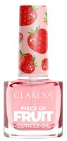 CLARESA - PIECE OF FRUIT CUTICLE OIL - Oliwka do skórek i paznokci - STRAWBERRY - 5 ml 