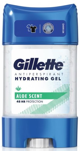 Gillette - Antiperspirant Hydrating Gel - Aloe Scent - Antyperspirant w żelu dla mężczyzn - 70 ml 