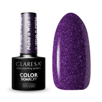 CLARESA - COLOR SOAK OFF UV/LED - Make a Wish - Lakier hybrydowy do paznokci - 5 g - 6 - 6
