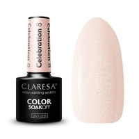 CLARESA - COLOR SOAK OFF UV/LED - Celebration - Lakier hybrydowy do paznokci - 5 g - 8 - 8