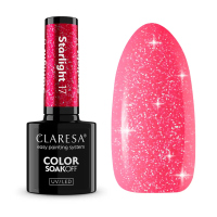 CLARESA - COLOR SOAK OFF UV/LED - Starlight - Lakier hybrydowy do paznokci - 5 g - 17 - 17
