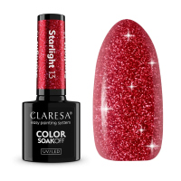 CLARESA - COLOR SOAK OFF UV/LED - Starlight - Lakier hybrydowy do paznokci - 5 g - 13 - 13
