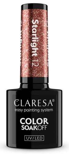 CLARESA - COLOR SOAK OFF UV/LED - Starlight - Lakier hybrydowy do paznokci - 5 g
