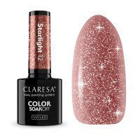CLARESA - COLOR SOAK OFF UV/LED - Starlight - Lakier hybrydowy do paznokci - 5 g - 12 - 12