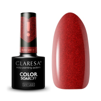 CLARESA - SOAK OFF UV/LED - KISS ME! - Lakier hybrydowy do paznokci - 5 g - KISS ME! 7 - KISS ME! 7