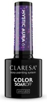 CLARESA - COLOR SOAK OFF UV/LED - Mystic Aura - Lakier hybrydowy do paznokci - 5 g