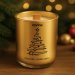 Ravina - Wood Wick - Soy Scented Candle - Gingerbread Christmas Tree - 175 g 