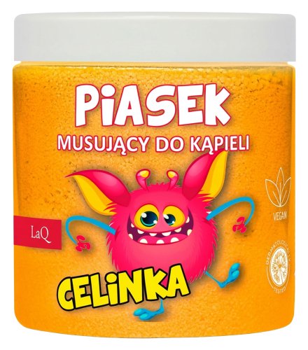 LaQ - Fizzy bath sand - Celinka - 190 g