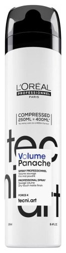 L'Oréal Professionnel - TECNI ART. Volume Panache - Professional Spray - Force 4 - Pogrubiająco-utrwalający spray do stylizacji włosów - 250 ml