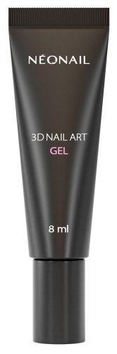 NeoNail - 3D Nail Art Gel - Żel do zdobień 3D w tubce - 01 Clear - 8 ml 
