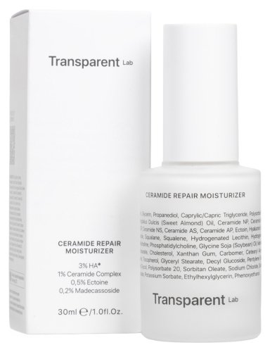 Transparent Lab - Ceramide Repair Moisturizer - Intensively Regenerating Serum with Ceramides - 30 ml
