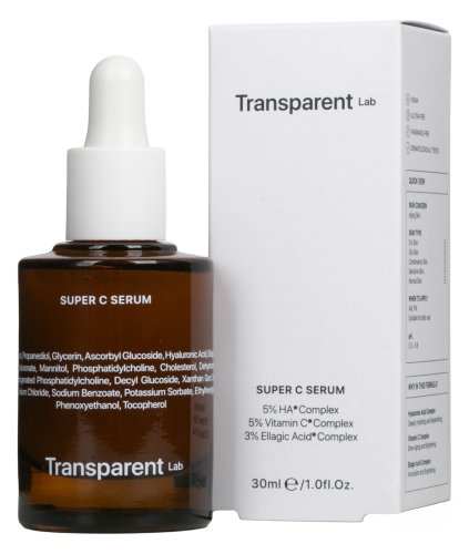 Transparent Lab - Super C Serum - Serum z witaminą C i kwasem hialuronowym - 30 ml