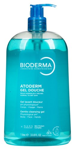 BIODERMA - Atoderm Gel Douche - Ultra Gentle Shower Gel - Gentle shower and bath gel - Dry and normal skin - 1 L