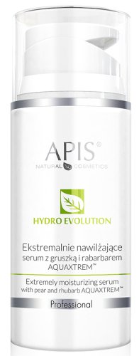 APIS - Professional - Hydro Evolution - Extremely Moisturizing Serum - Ekstremalnie nawilżające serum z gruszką i rabarbarem AQUAXTREM - 100 ml 