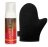 AURA SUN - Zestaw do samoopalania - Rękawica + Pianka brązująca o zapachu truskawki - Dark - 150 ml