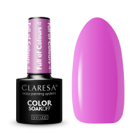 CLARESA - SOAK OFF UV/LED - Full of Colours  - Lakier hybrydowy do paznokci - 5 g - 4 - 4