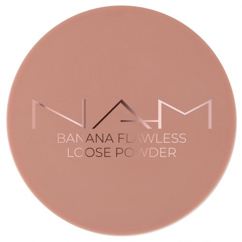 NAM - Banana Flawless Loose Powder - Puder do twarzy - 8 g 