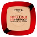 L'Oréal - INFAILLIBLE 24H Fresh Wear - Foundaton In A Powder - Podkład do twarzy w pudrze - 9 g - 140 Neutral - 140 Neutral