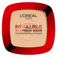 L'Oréal - INFAILLIBLE 24H Fresh Wear - Foundaton In A Powder - Podkład do twarzy w pudrze - 9 g - 140 Neutral - 140 Neutral