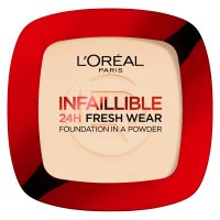 L'Oréal - INFAILLIBLE 24H Fresh Wear - Foundaton In A Powder - Podkład do twarzy w pudrze - 9 g