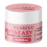 CLARESA - SOFT & EASY Builder Gel UV/UVA - Żel budujący - 45 g  