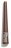 GOSH - Slanted Pro Liner - Eyeliner w płynie - 003 Matt Brown