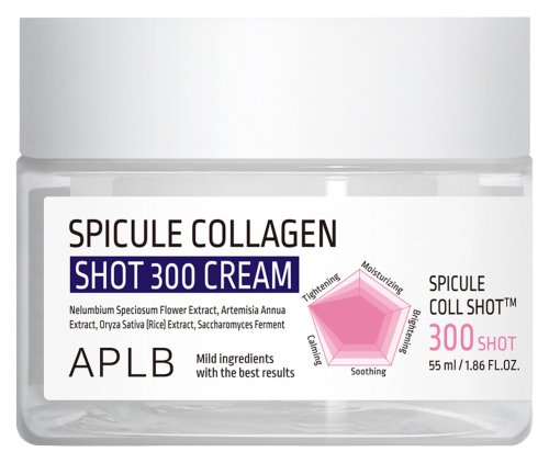 APLB - Spicule Collagen Shot 300 Cream - Mikroigłowy krem do twarzy z kolagenem - 55 ml