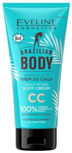 Eveline Cosmetics - BRAZILIAN BODY - Beautyfying Body Cream CC - Upiększający krem CC do ciała - 140 ml 