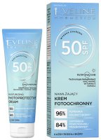 Eveline Cosmetics - Moisturizing Photoprotective Cream - Fotoochronny krem nawilżający do twarzy SPF50 - 30 ml