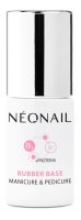 NeoNail - Rubber Base - Manicure & Pedicure - Hybrydowa baza kauczukowa do paznokci - 7,2 ml - 12380-7 