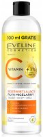 Eveline Cosmetics - Vitamin C - Rozświetlający płyn micelarny 3w1 - 500 ml 