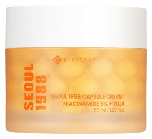 K-SECRET - Seoul 1988 - Capsule Cream Niacinamide 5% + Yuja - 50 ml