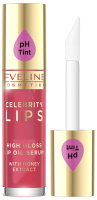 Eveline Cosmetics - Celebrity Lips - High Gloss Lip Oil Serum - Olejek-serum do ust - 5 ml  - 04 Red  - 04 Red 