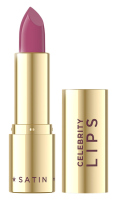 Eveline Cosmetics - Celebrity Lips - Satin Lipstick - Satynowa pomadka do ust  - 429 Mauve - 429 Mauve