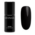 NeoNail - COLOR UV GEL POLISH - Lakier hybrydowy - Grunge - 7,2 ml - 12180-7 Pure Black  - 12180-7 Pure Black 