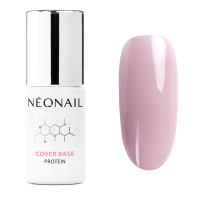 NeoNail - COVER BASE PROTEIN - Proteinowa, koloryzująca baza do paznokci - 7,2 ml  - 12385-7 Light Nude - 12385-7 Light Nude