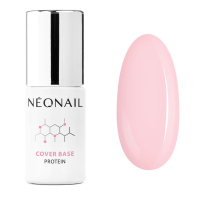 NeoNail - COVER BASE PROTEIN - Proteinowa, koloryzująca baza do paznokci - 7,2 ml  - 12388-7 Nude Rose - 12388-7 Nude Rose