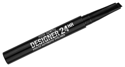 Miss Sporty - Designer 24H Angled Automatic Eyeliner - Automatyczny eyeliner w kredce - 001 Expert Black