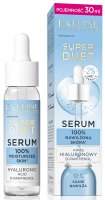 Eveline Cosmetics - SUPER DUET - Serum do twarzy z kompleksem kwasu hialuronowego i d-panthenolu - 30 ml