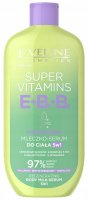 Eveline Cosmetics - Super Vitamins E+B5+B - Regenerating Body Milk-Serum - Regenerujące mleczko-serum do ciała 5w1 - 350 ml 