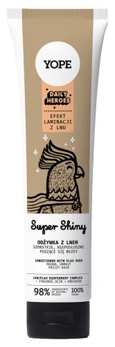 YOPE - Daily Heroes - Super Shiny - Conditioner with Flax Seed - Odżywka do włosów z lnem - 170 ml