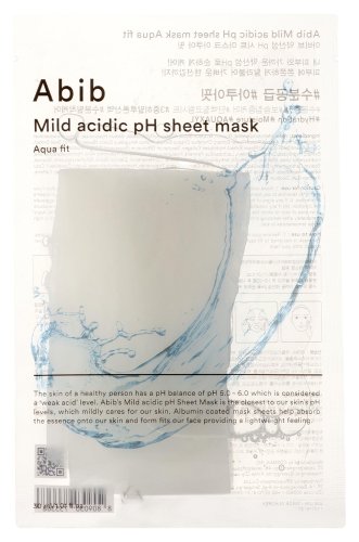 Abib - Mild Acidic pH Sheet Mask - Nawilżająca maseczka do twarzy - Aqua Fit - 30 ml