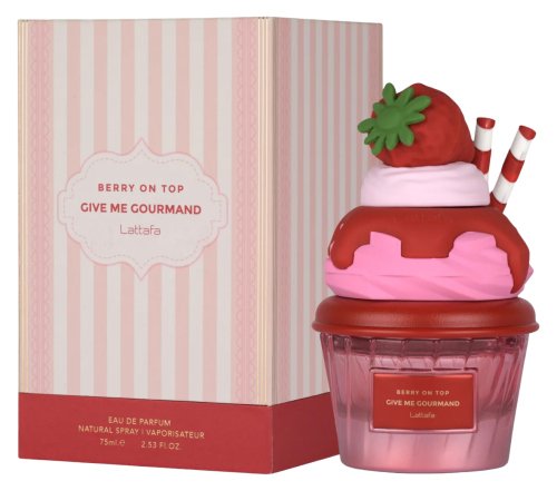 Lattafa - Berry On Top - Give Me Gourmand - Eau De Parfum - Woda perfumowana dla kobiet - 75 ml